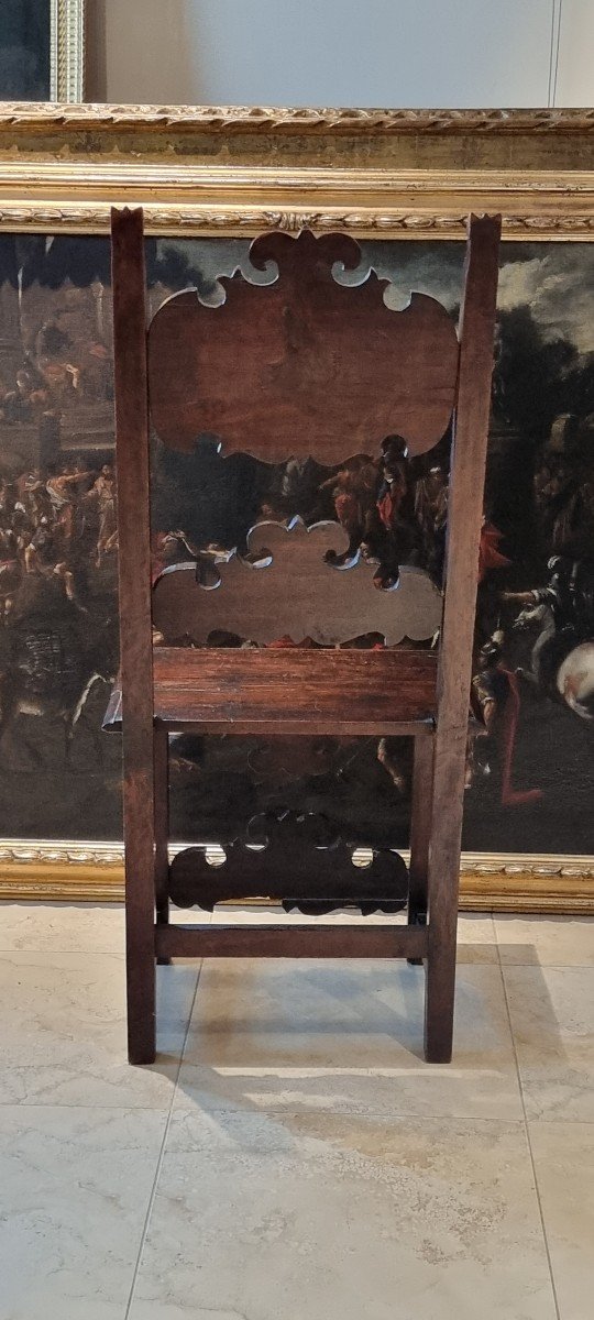 Chaise à Incrustations, XVIIe Siècle-photo-4