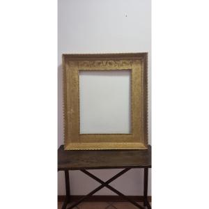 Cornice dorata a foglia oro, fine 700