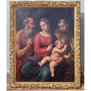  Madonna col Bambino e i Santi Girolamo e Francesco, Epoca '500