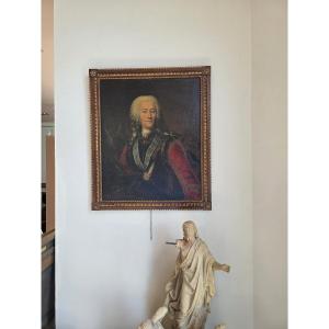 Ritratto di Landgrave Ernst Ludwig of Hesse, Olio su tela,Epoca '700