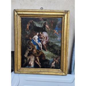 Il Trionfo di Galatea, Olio su tavola, Fine XVI secolo