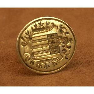 18th Century Silver-gilt Coat Of Arms Sealing Seal 