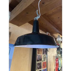 Enamelled Workshop Lamp, 1950