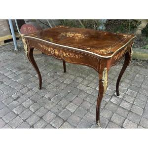 Louis XV Style Desk, 19th Century