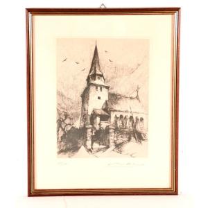 Engraving By Camille Barthélémy