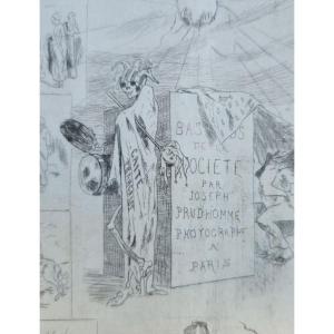 Félicien Rops (1833-1898) - The Lower Depths Of Society - Heliogravure