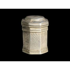Fly Box, Silver, 18th Century