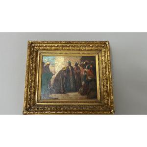 Orientalist Expressionist Painting From The Early 20th Century