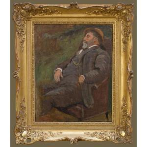 Impressionist Portrait Signature To Decipher 