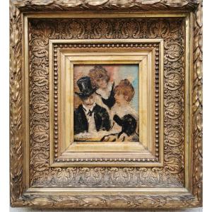 Small Impressionist Scene Signed Syndon