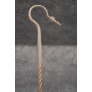Fire Pick - Iron Poker Swan Neck Decor