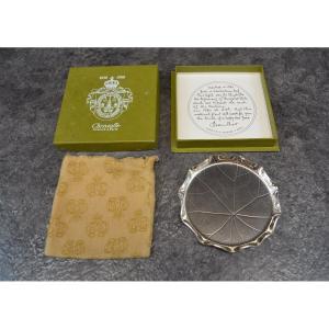 Cup In The Shape Of A Christofle Nasturtium Leaf