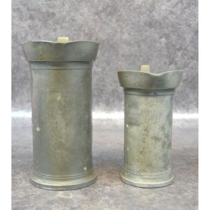 Mesure En étain Menier Martin Et Dréptin Cambray XIX ème