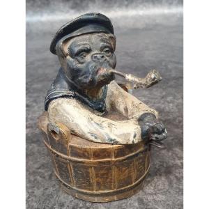 Rare Bulldog Piggy Bank