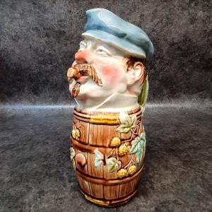 Jug Of Ruchot Barbotine In Its Tooneau De Thulin
