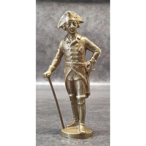 Bronze Frederick 2 King Of Prussia