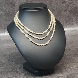 3-row Pearl Necklace