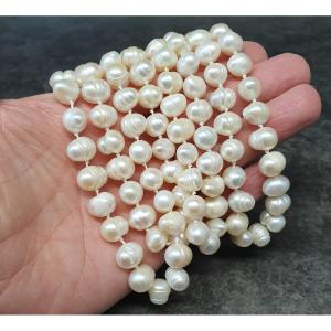 Pearl Sautoir Necklace
