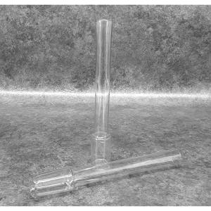 Set Of 2 19th Century Oil Lamp Glasses