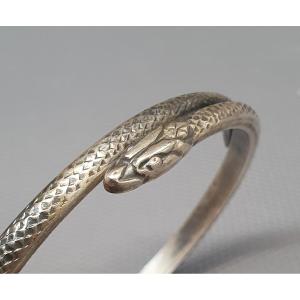 Art Deco Snake Bracelet
