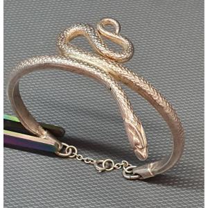 Art Deco Snake Bracelet