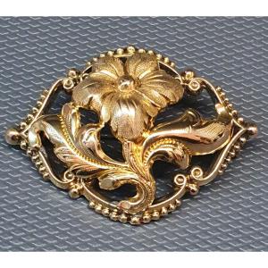 Gold-plated Brooch