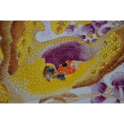 Art Nouveau Rozenburg Painted Porcelain Dish