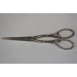 Pair Of Christofle Grape Scissors