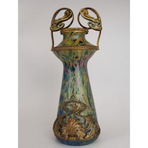 Art Nouveau Vase, Loetz, Austria 