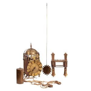 English Lantern Clock, 17th Century