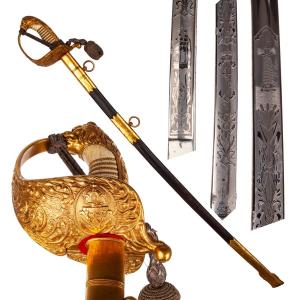 Imperial German Naval Officer’s Saber (model 1874/76 Or A Private Purchase Variant)