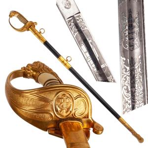 Extremely Rare Estonian Naval Officer’s Sword, 1920–1930s