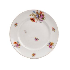 Plate By The Kornilov Brothers Manufactory, St Petersburg, Second Half Of The 19th Century