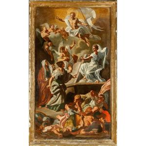 Attribution To Francesco Solimena "the Resurrection Of Christ", 18th Century