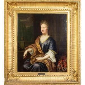 Thomas Van Der Wilt (1659-1733) “portrait Of A Noble Woman”
