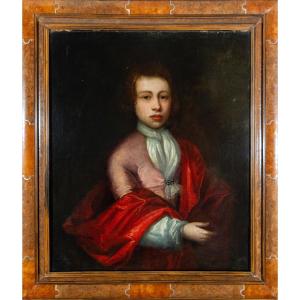 17th Century Flemish School "portrait Of A Child"