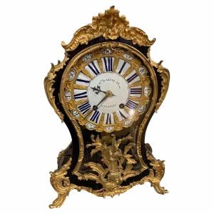 French Table Clock, Circa 1760 “charles Baltazar / In Paris” Complete Restoration