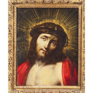 17th Century Flemish School, After Correggio, “ecce Homo”,