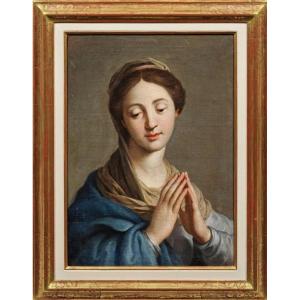 Circle Of Carlo Maratta (active In The 17th Century) “immaculate Mary In Prayer”