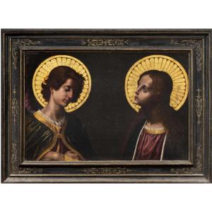 Florentine Painter, 17th Century, "the Annunciation"