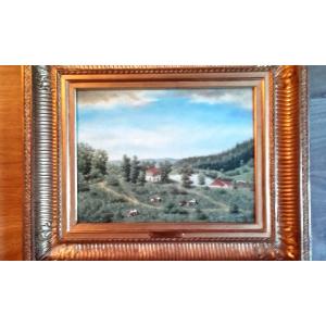 Spring In Gerardmer Les Vosges Canal Frame