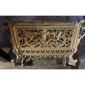 Ornate Bronze Planter