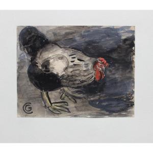 Gaston Chopard "wild Animals" Eo 1/288 Num. + 5 Original Drawings 1945