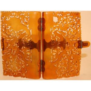 Art Deco Dance Card, Jewel Of Refinement Bakelite Binding (?)