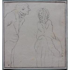 Honoré Daumier Physionomies & Physiologies 81 Pl. + Original Drawing + 400 Thumbnails Added