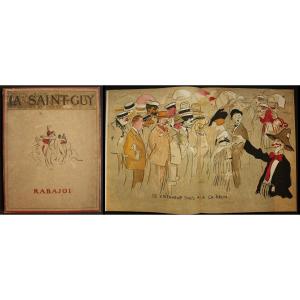 Rabajoi "la Saint-guy" Rare Album Of 50 Plates In Colors Spirit Sem Ca. 1920