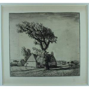 Jean Frélaut "the Great Orme Of Penmern" - 1908 - Original Print Signed And Numbered 27/30