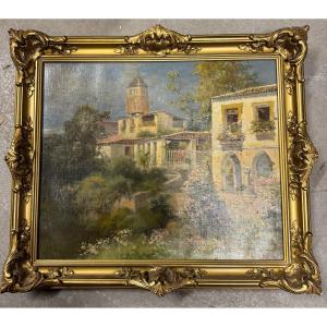 Landscape, Oil On Canvas