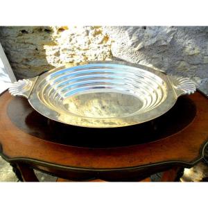 Hollow Dish, Art Deco Christofle