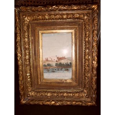 Of Watercolor Orientalist 19th